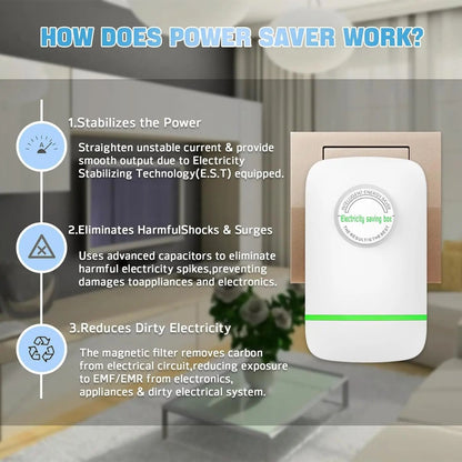 ⚡ 2026 Upgraded Energy Saver Box - 49% OFF- ✨ Reduce Electricity Bill & Energy Waste